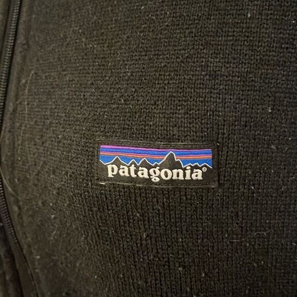 Patagonia Black Zipper Closure Fleece - Picture 9 of 10
